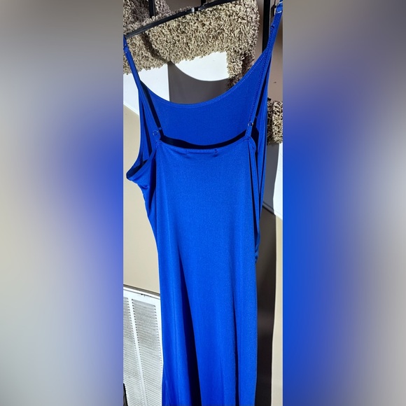 Royal blue slip dress - Picture 5 of 5